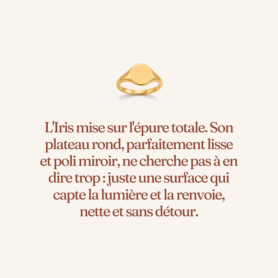 Chevalière Iris