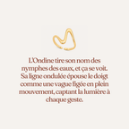 Bague Ondine