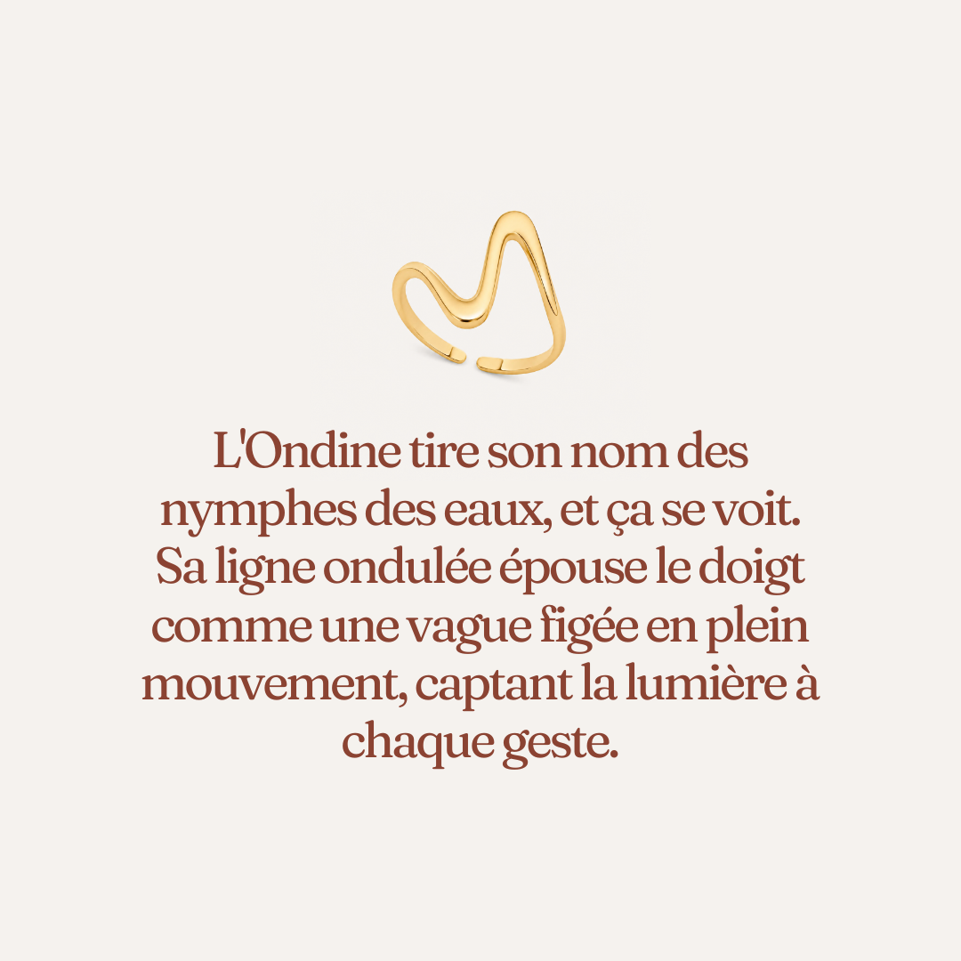 Bague Ondine